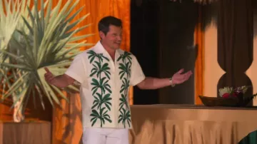 Camisa vaquera Jacquemus La Chemise llevada por Nick Lachey vista en Perfect Match (S04E01)