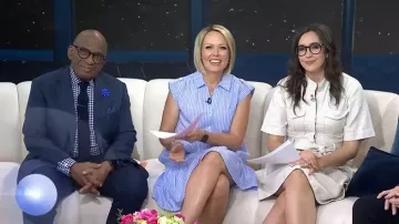 A.L.C. Bryn Belted A-Line Dress worn by Savannah Sellers as seen in Today on May 20, 2026