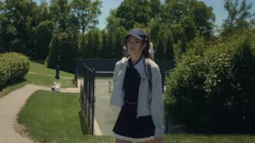 Lacoste Navy Sleeveless Polo Mini Dress worn by Tori Cooper (Isabel Gravitt) as seen in Your Friends & Neighbors (S02E04)