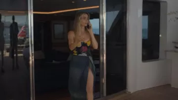 Dolce&Gabbana St. Peonie Rose One-Piece Swimsuit worn by Cricket Birch in Your Friends & Neighbors (S02E05)