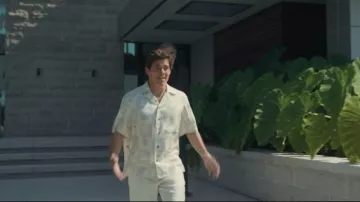 Loro Piana Apertivo Printed Short Sleeve Camp Shirt worn by Owen Ashe (James Marsden) as seen in Your Friends & Neighbors (S02E07)