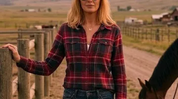 Dutton Ranch 2026 Beth Dutton Flannel Shirt