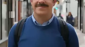 Ted Lasso S4 Jason Sudeikis Blue Sweatshirt