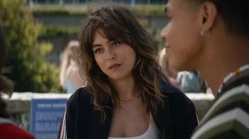 Wilfred Jules Jacket worn by Allie Hayes (Mika Abdalla) as seen in Off Campus (S01E01)