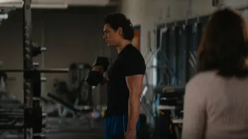 Nike Round Neck Short Sleeve Black worn by Garrett Graham (Belmont Cameli) as seen in Off Campus (S01E02)