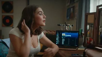 Wilfred Soloist Sweater worn by Hannah Wells (Ella Bright) as seen in Off Campus (S01E03)