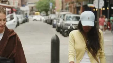 Polo Ralph Lauren Cotton Chino Ball Cap Chambray One Size worn by Ciara Miller as seen in Summer House (S10E13)