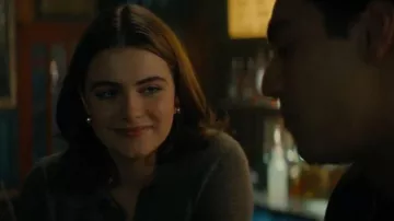 Anthropologie The Petra Mini Drop Earrings worn by Hannah Wells (Ella Bright) as seen in Off Campus (S01E05)