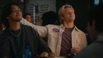Deus Ex Machina Tin Lizzie Shirt worn by Dean Di Laurentis (Stephen Kalyn) as seen in Off Campus (S01E06)