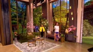Ulla Johnson Yelena Ruffle Organza Skirt worn by Sunny Hostin as seen in The View on May 26, 2026