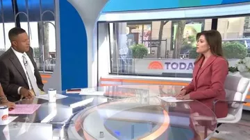 Ann Taylor The Halter Vest worn by Chloe Melas as seen in Today on  May 22, 2026