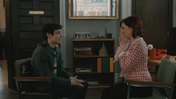 Reiss Calder Felted Wool Jacket worn by Teddy Tascioni (Ben Levi Ross) as seen in Elsbeth (S03E20)