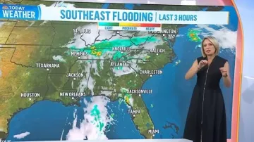 Vince Camuto Smock Waist Cotton Midi Dress worn by Dylan Dreyer as seen in Today on May 26, 2026