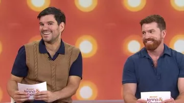J. Crew Cotton Cable-knit Sweater-Vest worn by Danny Murphy as seen in Today with Jenna & Sheinelle on  May 26, 2026