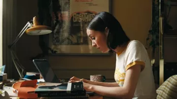 World Market Red Cherry Mug worn by Lexi Howard (Maude Apatow) as seen in Euphoria (S03E07)