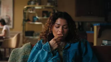 Levi's Vintage Clothing Orange Tab Denim Jacket worn by Rue Bennett (Zendaya) as seen in Euphoria (S03E07)