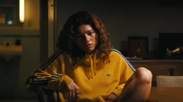 Adidas Originals Mini Shmoo Hoodie Sweatshirt Trefoil worn by Rue Bennett (Zendaya) as seen in Euphoria (S03E07)