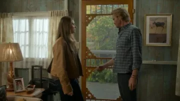Rag & bone Jordie Faux Leather Jacket worn by Sedona Jones (Meghan Ory) as seen in Sullivan's Crossing (S04E07)
