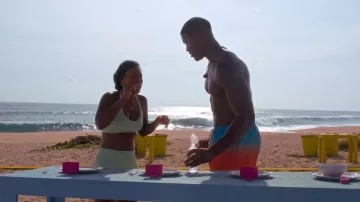 Coastal Fade Swim Classic Trunk worn by DeMari Davis as seen in Perfect Match (S04E08)