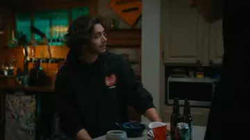 Deus Ex Machina Deep Cut Hoodie worn by John Logan (Antonio Cipriano) as seen in Off Campus (S01E07)