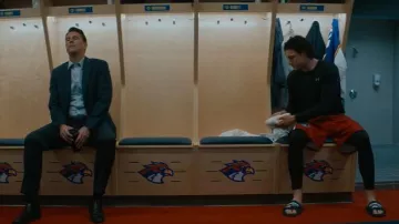 Reebok Fulgere Swim Slides worn by Garrett Graham (Belmont Cameli) as seen in Off Campus (S01E07)