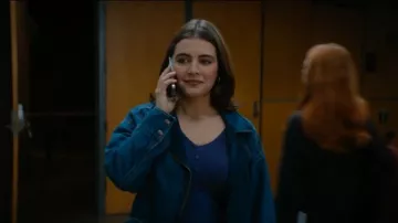 Levi's® Premium Biker Jacket worn by Hannah Wells (Ella Bright) as seen in Off Campus (S01E07)