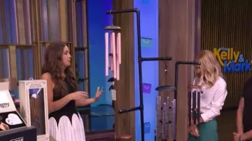 Siempre Michelle Sleeveless Colorblock Midi Dress worn by Monica Mangini as seen in LIVE with Kelly and Mark on May 28, 2026