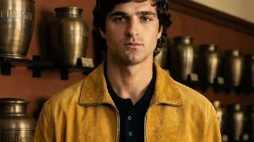 Euphoria 2026 Nate Jacobs Yellow Jacket as seen in Euphoria (S01E10)