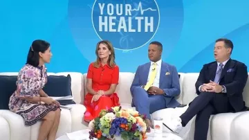Kate Spade Giant Dot Faille Skirt worn by Savannah Guthrie as seen in Today on May 28, 2026
