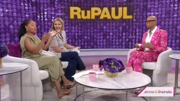 Reiss Draped Maxi Dress worn by Sheinelle Jones as seen in Today with Jenna & Sheinelle  on  May 28, 2026