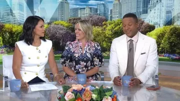 Vince Camuto Floral A-Line Dress worn by Dylan Dreyer as seen in Today on May 29, 2026