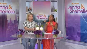 Ann Taylor The Belted Long Vest worn by Sheinelle Jones as seen in Today with Jenna & Sheinelle on May 29, 2026