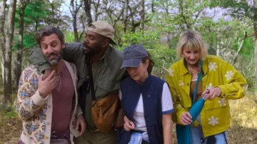 Lindquist Segui in River worn by Anne Pagano (Kerri Kenney-Silver) as seen in The Four Seasons (S02E01)