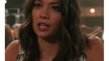 Marshals Buckle Studded Top worn by (Morgan Lindholm) as seen in Marshals (S01)