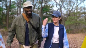 18 East WEP Flight Jacket Algodón que lleva Danny (Colman Domingo) como se ve en The Four Seasons (S02E01)