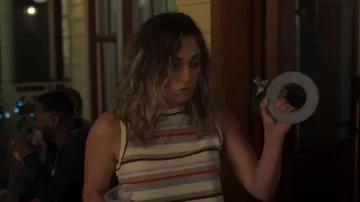 Veronica Beard Jean Cullen Tank worn by Ginny (Erika Henningsen) as seen in The Four Seasons (S02E03)