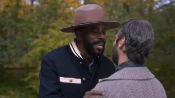 Valentino Garavani Cotton Tweed Bomber Jacket worn by Danny (Colman Domingo) as seen in The Four Seasons (S02E05)
