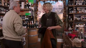 Staud Traverse Striped Stretch-Cotton Bodysuit worn by Anne Pagano (Kerri Kenney-Silver) as seen in The Four Seasons (S02E08)