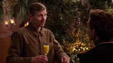 Woolrich Corduroy Buttoned Shirt worn by Stephen Manderson as seen in Celebs Go Dating (S15E01)