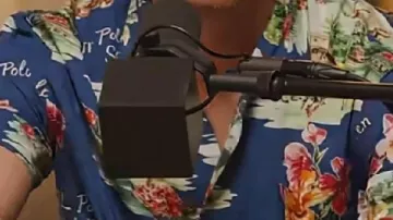 Hawaiian Blue Shirt worn by Nick Jonas in Hey Jonas! | What's inside the bowl?