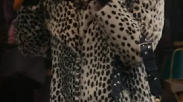 Print Faux Fur Coat worn by Deborah Vance (Jean Smart) in Hacks