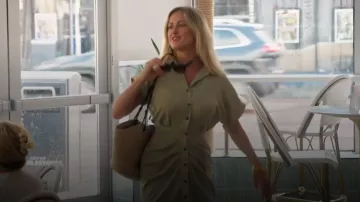 Sezane Justine Basket Bag worn by Molly Moore as seen in Southern Hospitality (S04E07)
