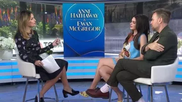 Prada Block Heel Loafer Pump worn by Savannah Guthrie as seen in Today on  June 1, 2026
