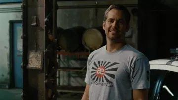 AE Racing Performance Logo T-Shirt worn by Brian O'Conner (Paul Walker) in Fast Five