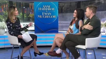 Prada Nylon Gabardine Skirt worn by Savannah Guthrie as seen in Today on  June 1, 2026