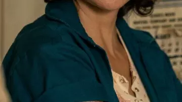 Floral Thermal Top worn by (Kristi Noem) in FROM