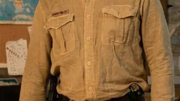 Beige Shirt worn by (Boyd Stevens) in FROM