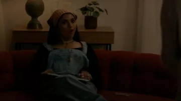 Levi's Baggy Overalls worn by Abby (Avantika Vandanapu) as seen in Not Suitable for Work (S01E03)