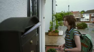 BDG Stripe Polo Mini Dress worn by Pip Fitz-Amobi (Emma Myers) as seen in A Good Girl's Guide to Murder (S02E02)