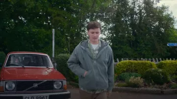 BDG Rex Petrol Canvas Skateboard-Kapuzenpullover worn by Connor Reynolds (Jude Morgan-Collie) as seen in A Good Girl's Guide to Murder (S02E03)